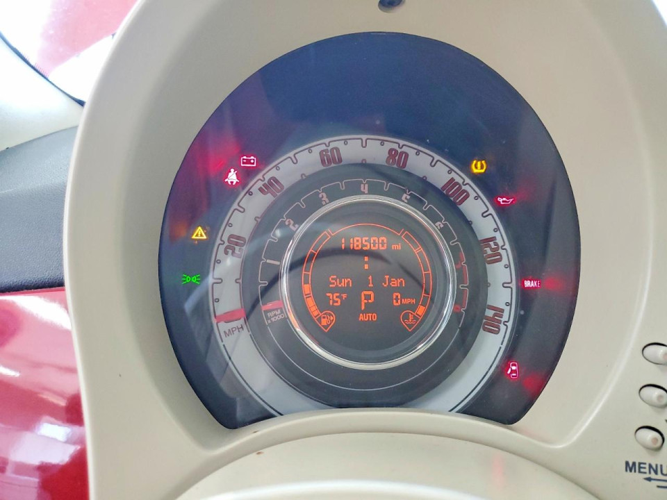 Fiat 500 2013 — Copart