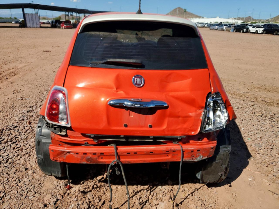 Fiat 500 2017 — Copart