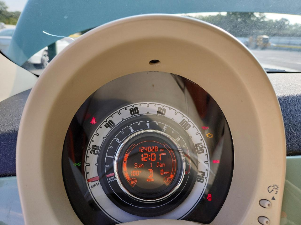 Fiat 500 2013 — Copart