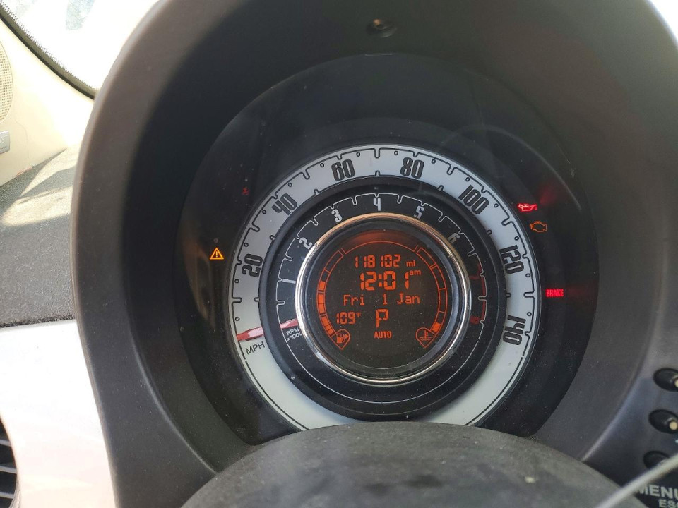 Fiat 500 2012 — Copart
