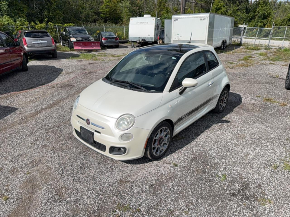 Fiat 500 2012 — Copart