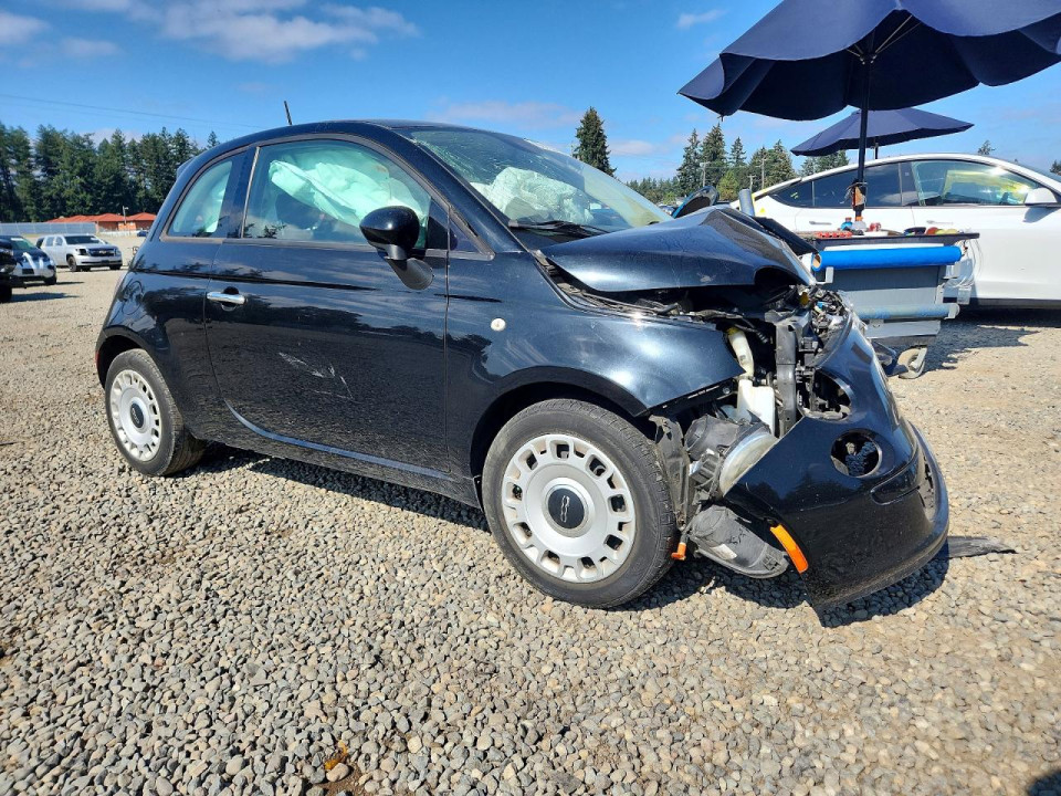 Fiat 500 2015 — Copart