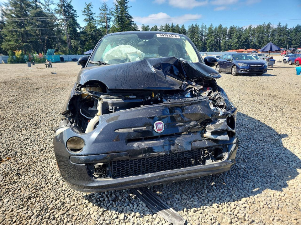 Fiat 500 2015 — Copart