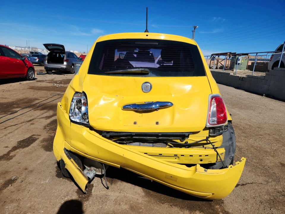 Fiat 500 2012 — Copart