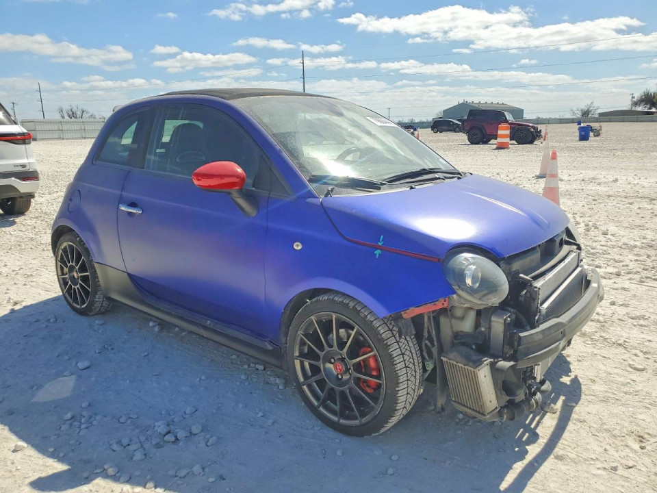 Fiat 500 2015 — Copart