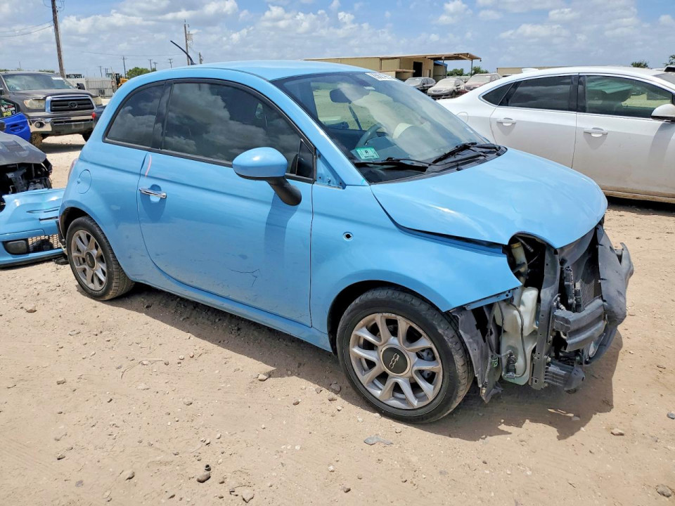Fiat 500 2017 — Copart