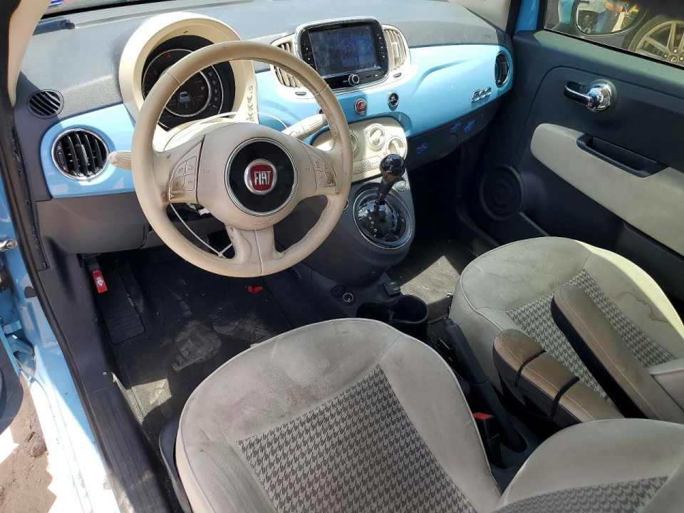 Fiat 500 2017 — Copart