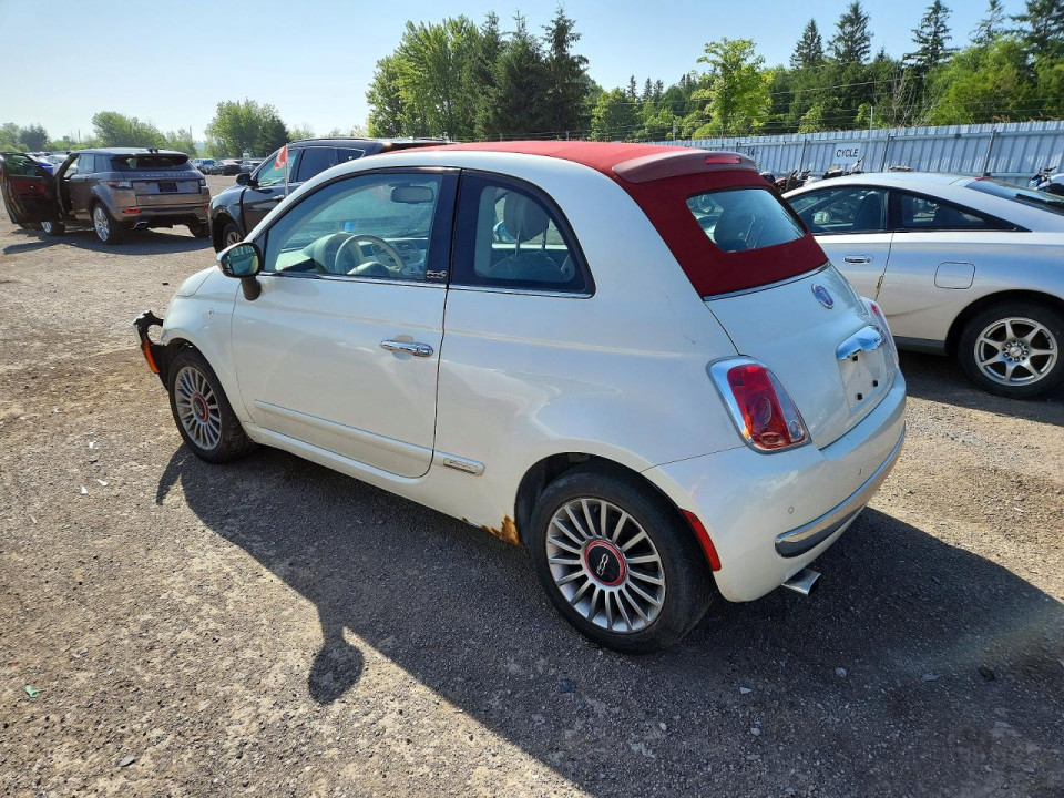 Fiat 500 2012 — Copart