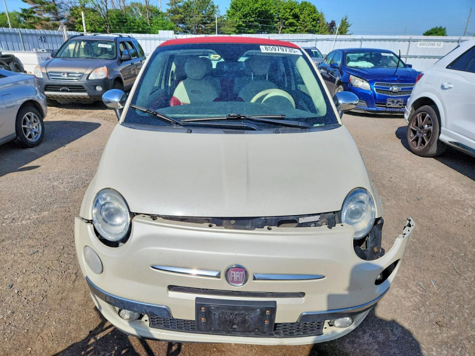 Fiat 500 2012 — Copart