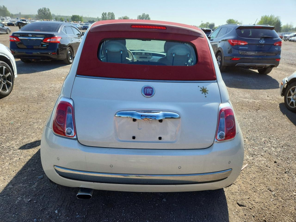 Fiat 500 2012 — Copart