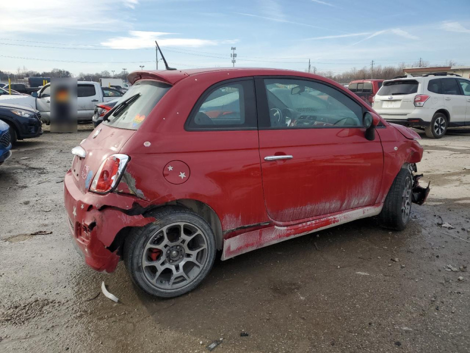 Fiat 500 2012 — Copart
