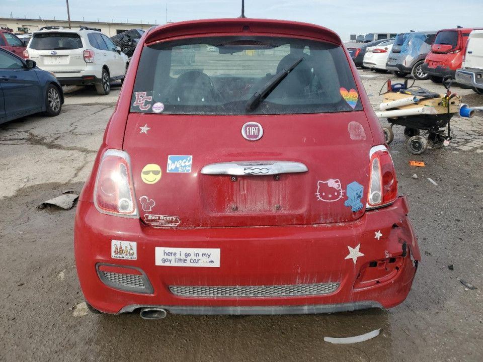 Fiat 500 2012 — Copart