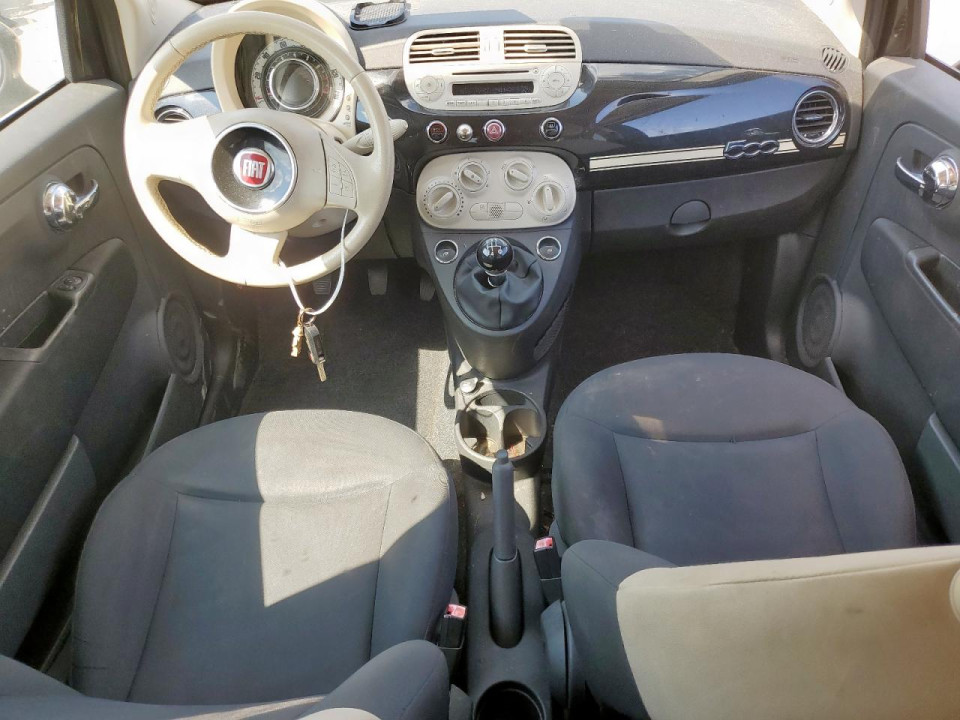Fiat 500 2012 — Copart