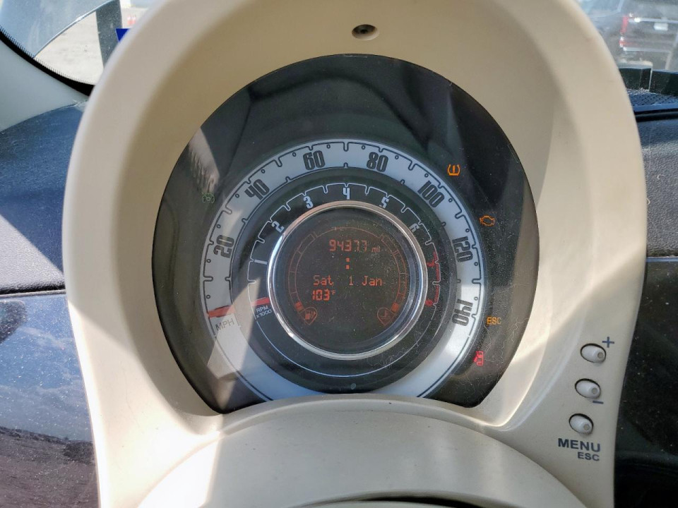 Fiat 500 2012 — Copart
