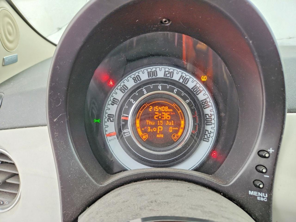 Fiat 500 2012 — Copart