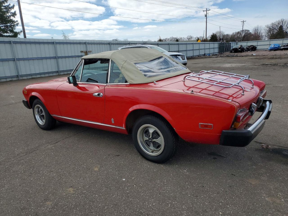 Fiat 124 SPIDER 1971 — Copart