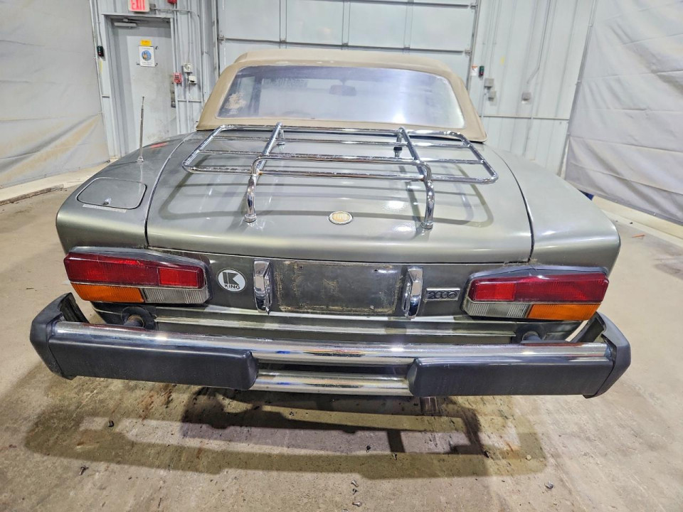 Fiat 124 SPIDER 1980 — Copart