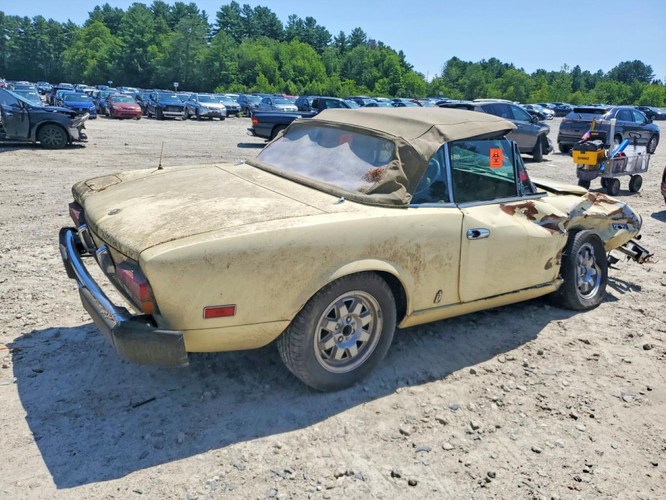 Fiat 124 SPIDER 1982 — Copart
