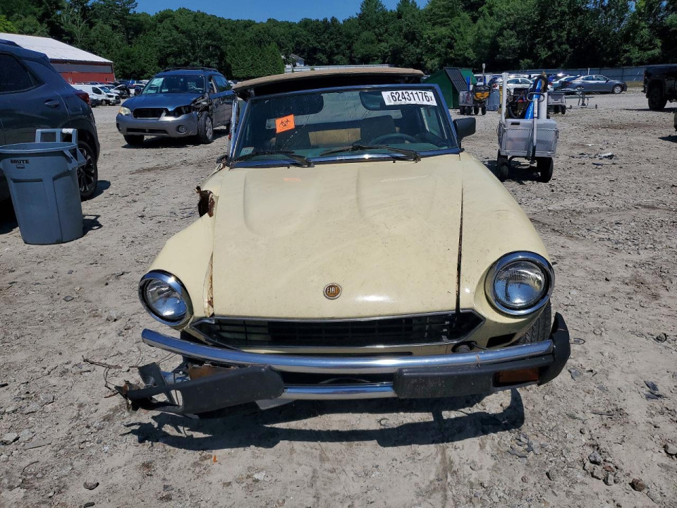 Fiat 124 SPIDER 1982 — Copart