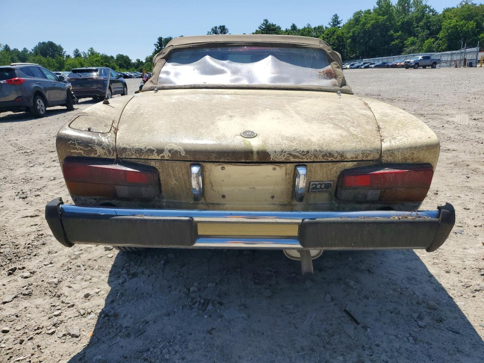 Fiat 124 SPIDER 1982 — Copart