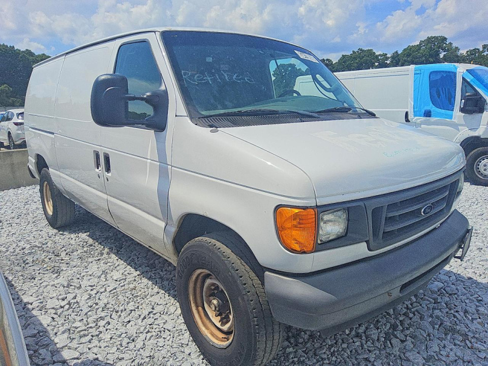 Ford E250 DELIVERY VAN 2007 — Copart