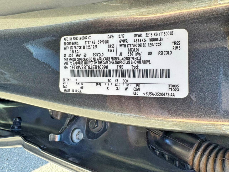 Ford F350 2018 — Copart