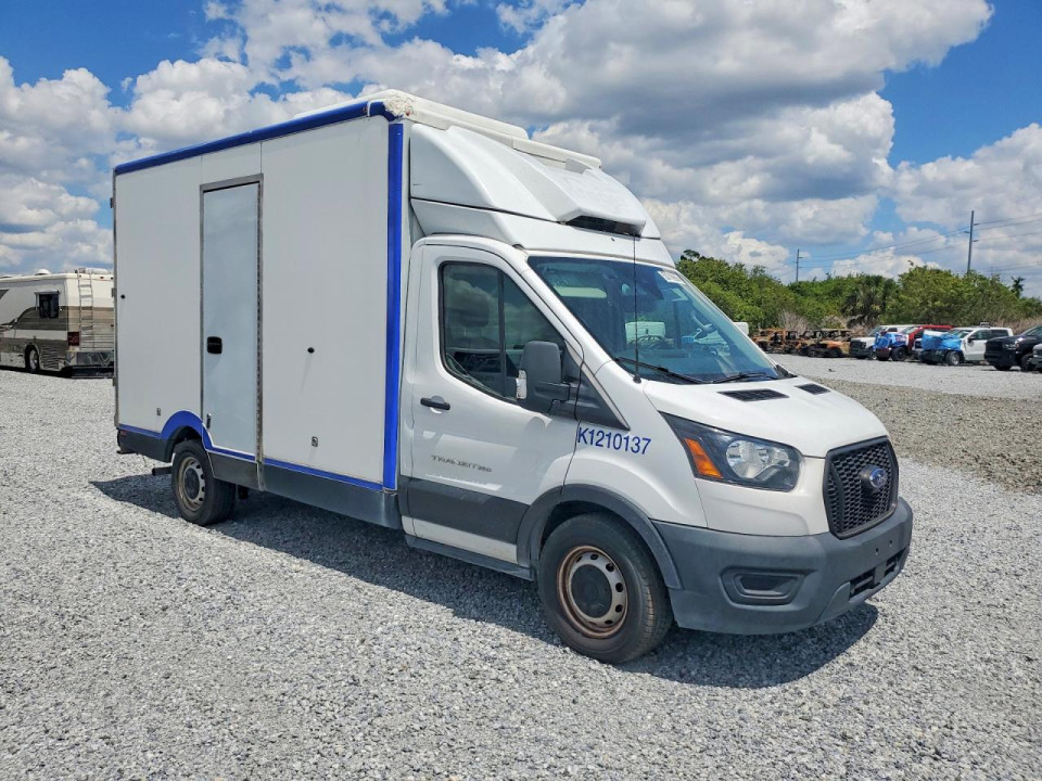 Ford TRANSIT T-350 HD REFRIGERATED TRUCK 2021 — Copart