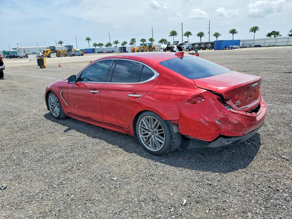 Genesis G70 2.0T 2020 — Copart