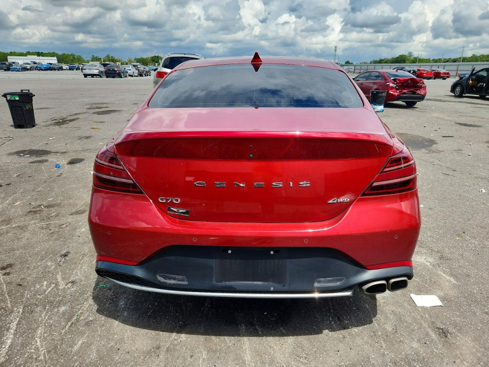 Genesis G70 2.0T 2022 — Copart