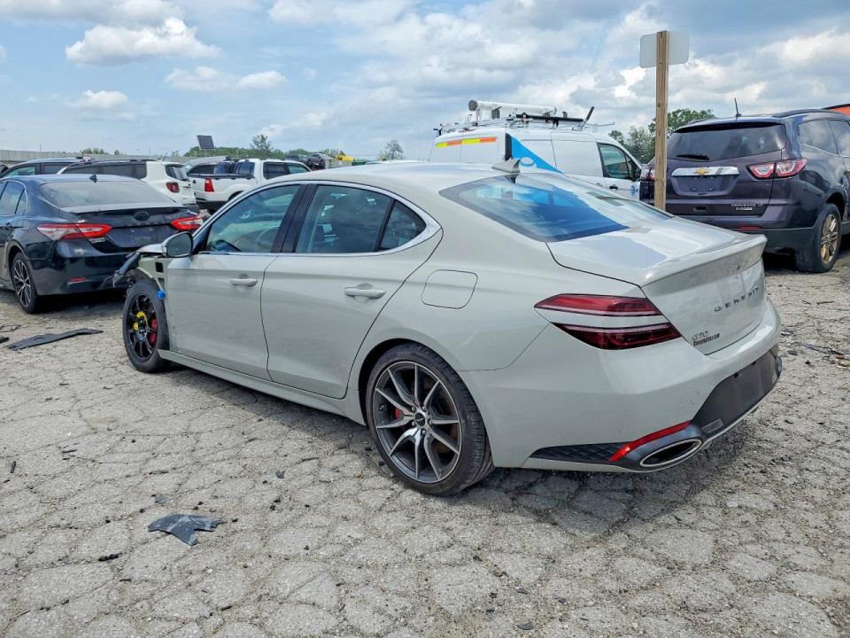 Genesis G70 2.5T STANDARD 2025 — Copart
