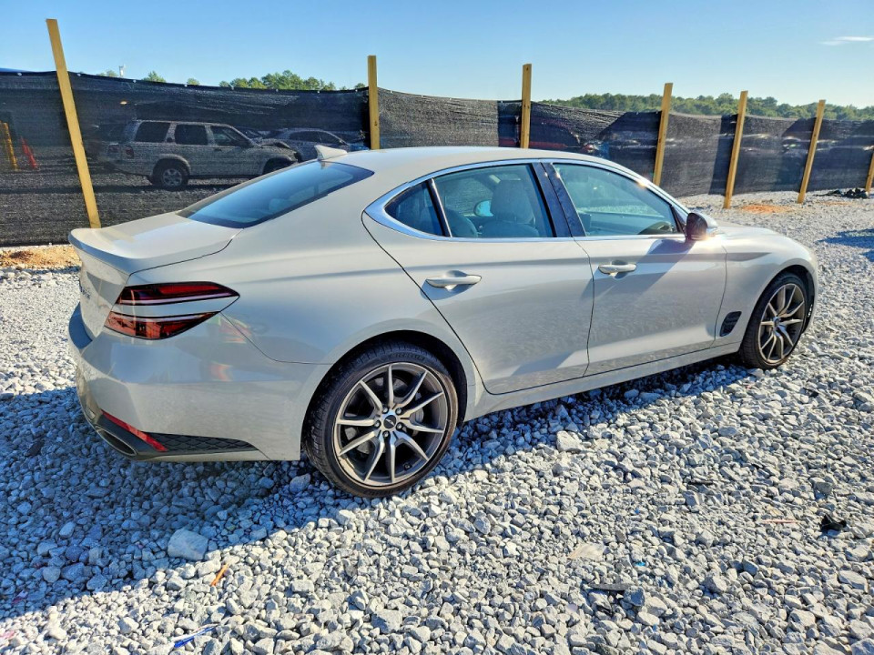 Genesis G70 2.5T STANDARD 2025 — Copart