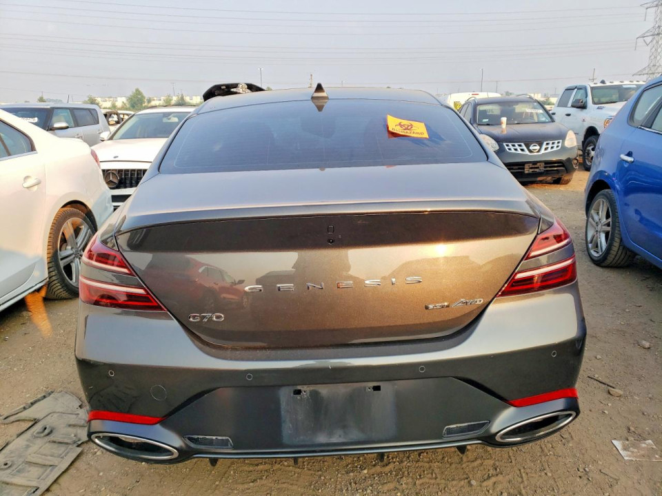 Genesis G70 3.3T STANDARD 2023 — Copart