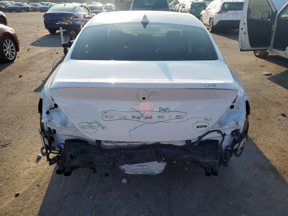 Genesis G70 3.3T STANDARD 2022 — Copart