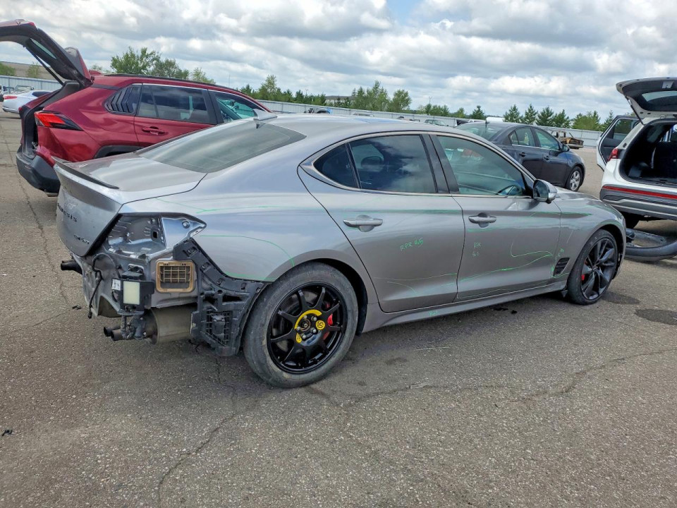 Genesis G70 3.3T STANDARD 2022 — Copart