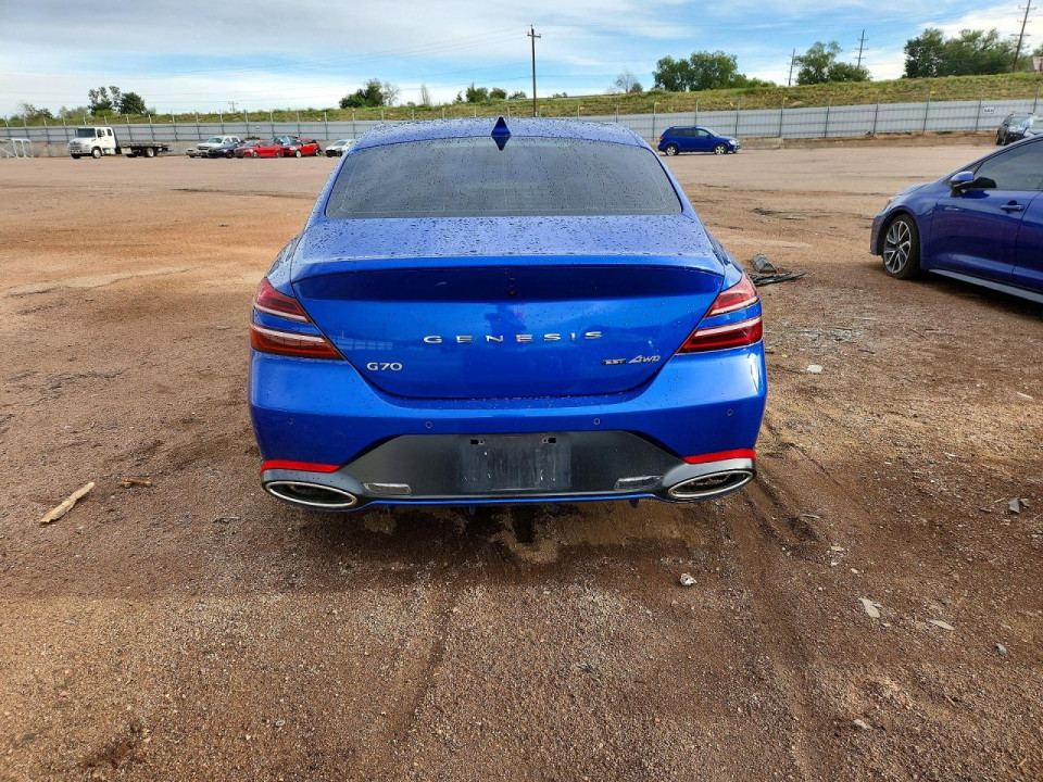 Genesis G70 3.3T STANDARD 2022 — Copart