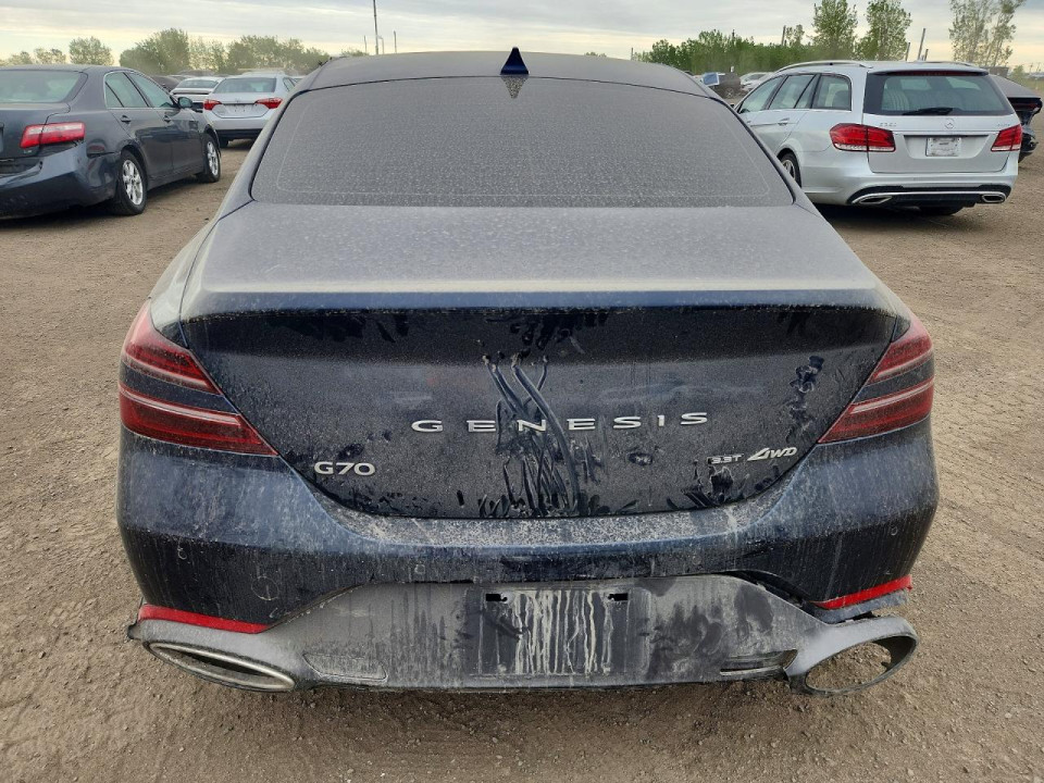 Genesis G70 2022 — Copart