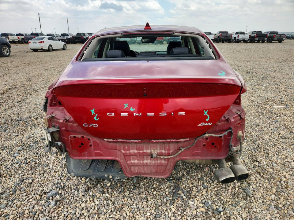 Genesis G70 2023 — Copart
