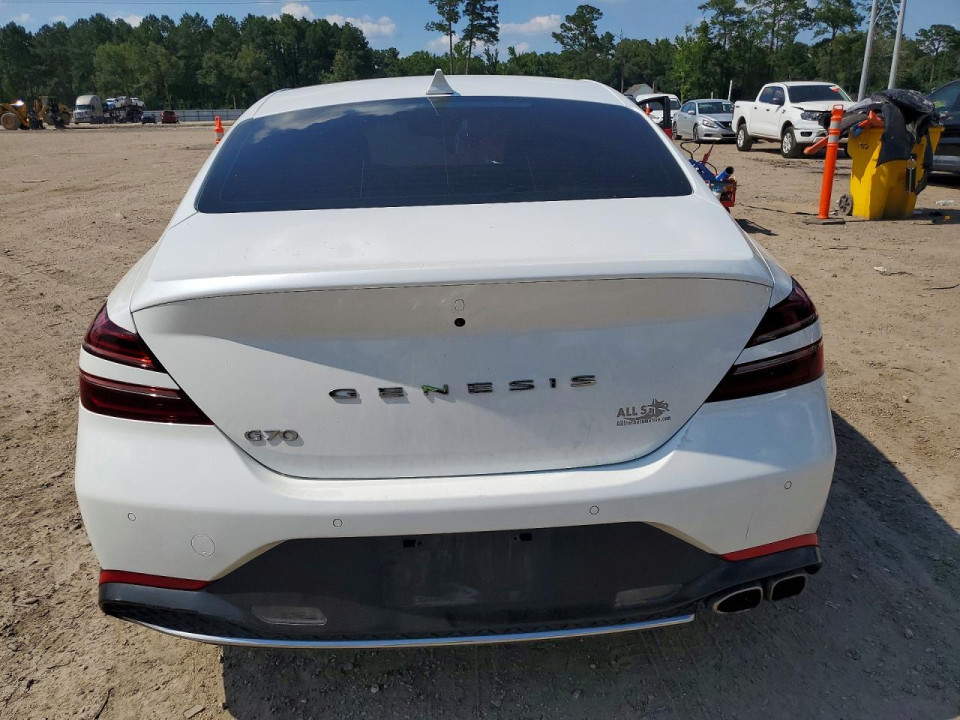 Genesis G70 2022 — Copart