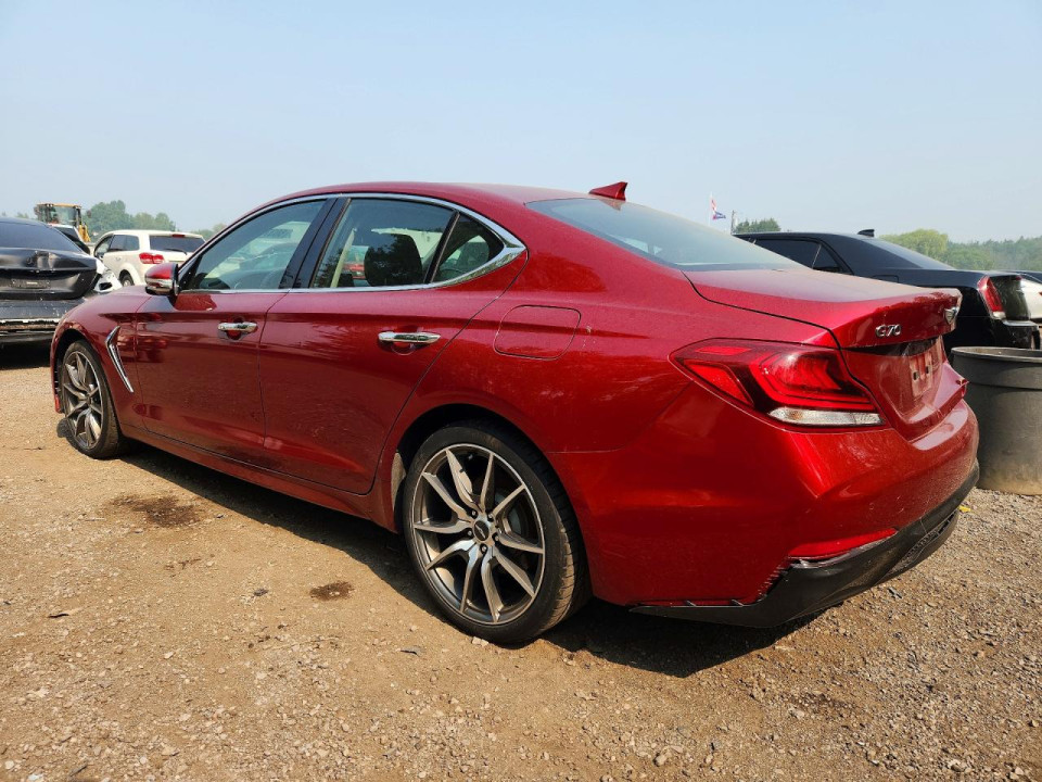 Genesis G70 2019 — Copart