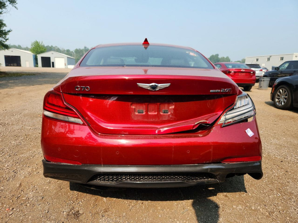 Genesis G70 2019 — Copart