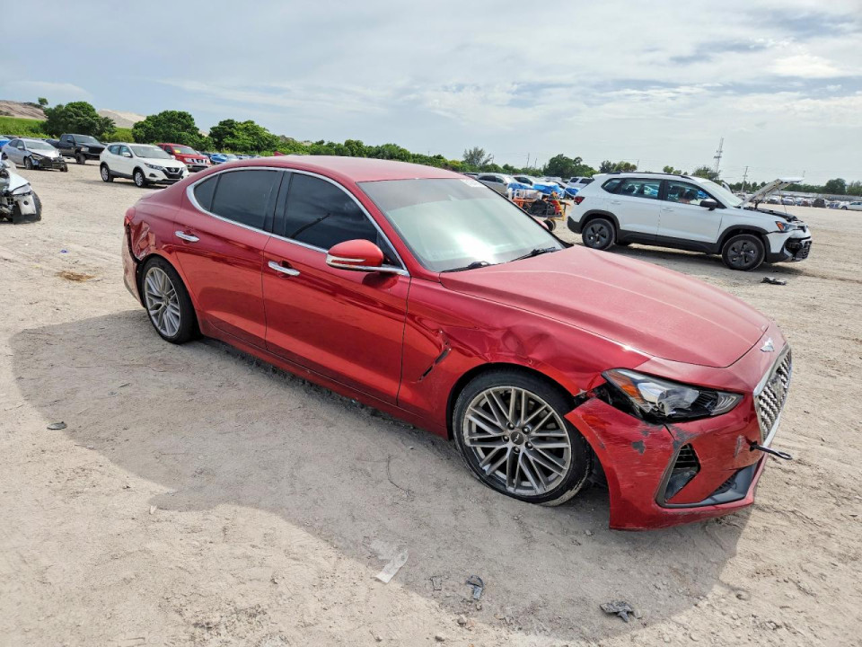 Genesis G70 2020 — Copart
