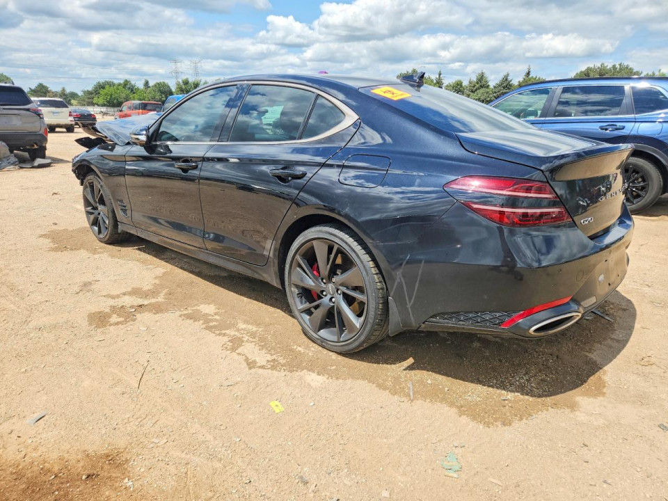 Genesis G70 2022 — Copart