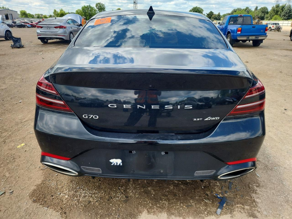 Genesis G70 2022 — Copart