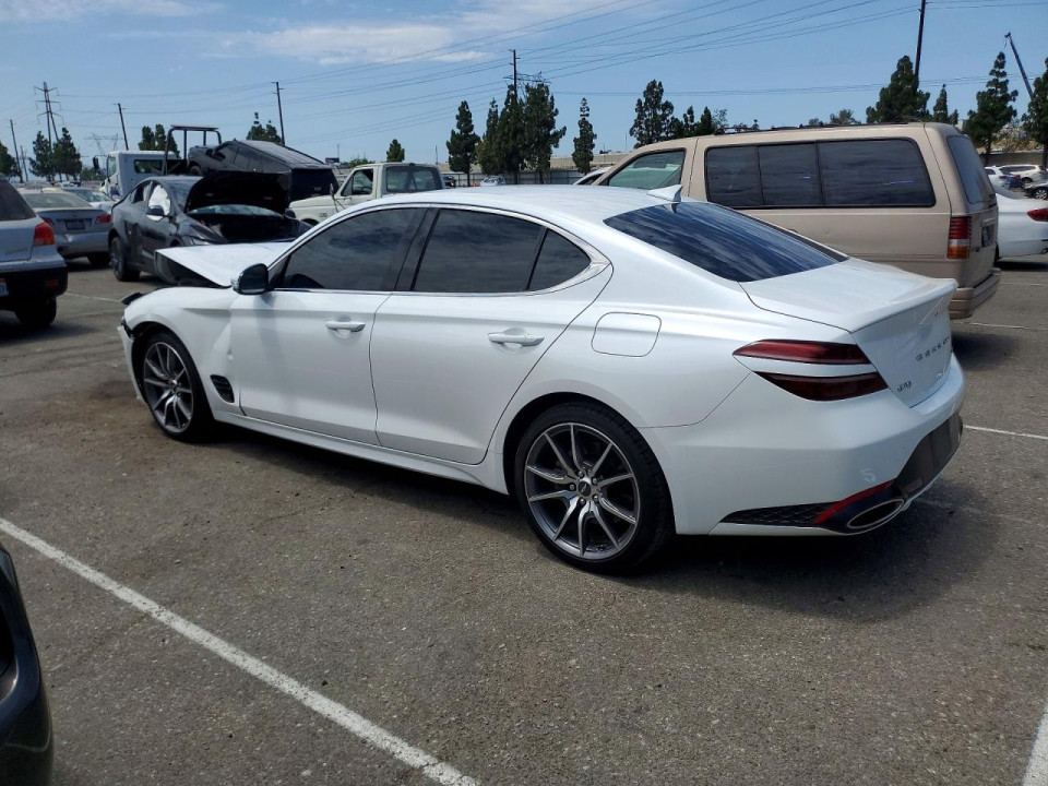 Genesis G70 2022 — Copart