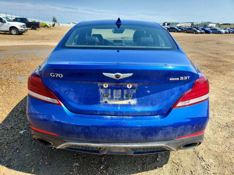 Genesis G70 2020 — Copart