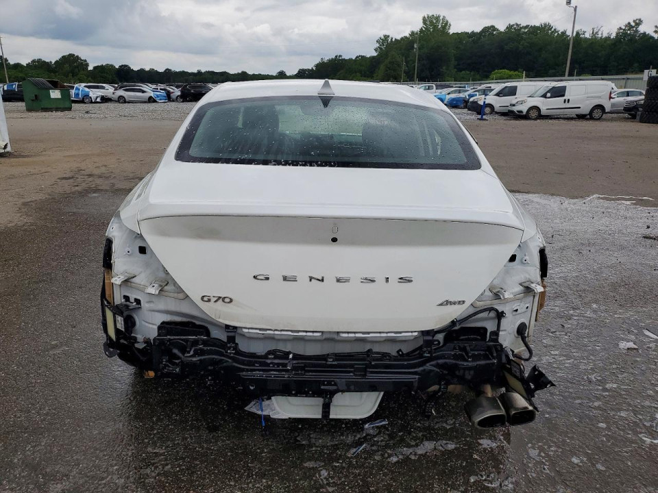 Genesis G70 2022 — Copart