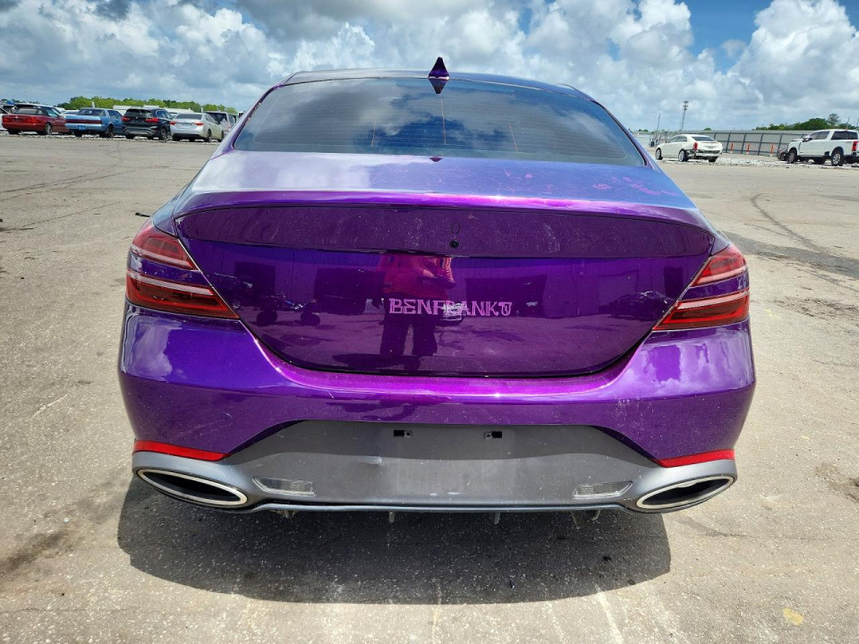 Genesis G70 2022 — Copart