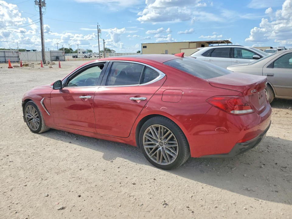 Genesis G70 2021 — Copart