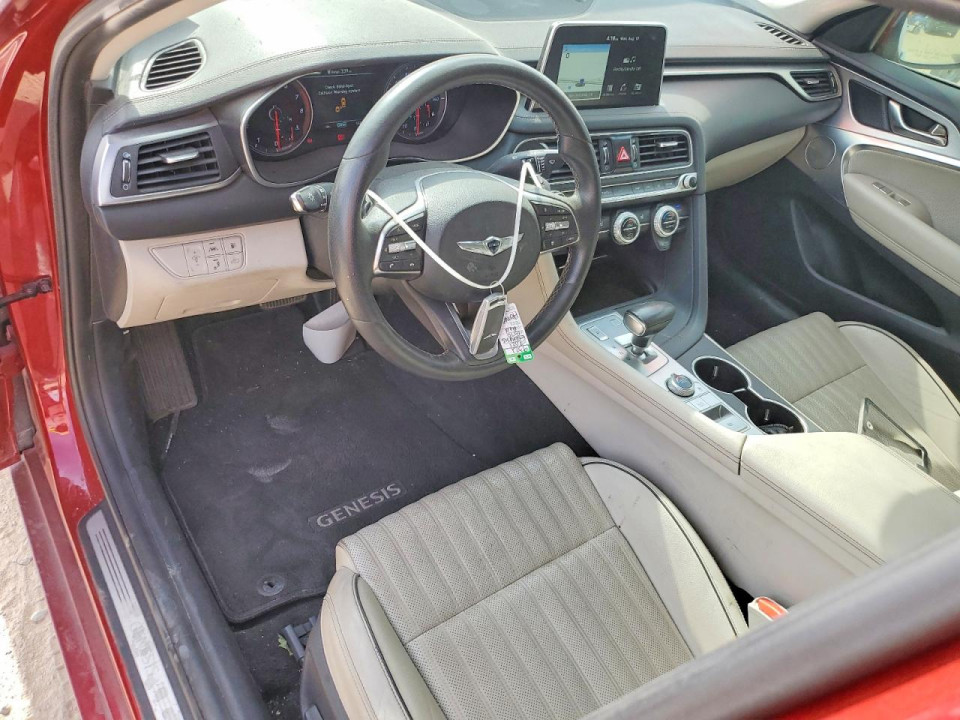 Genesis G70 2021 — Copart