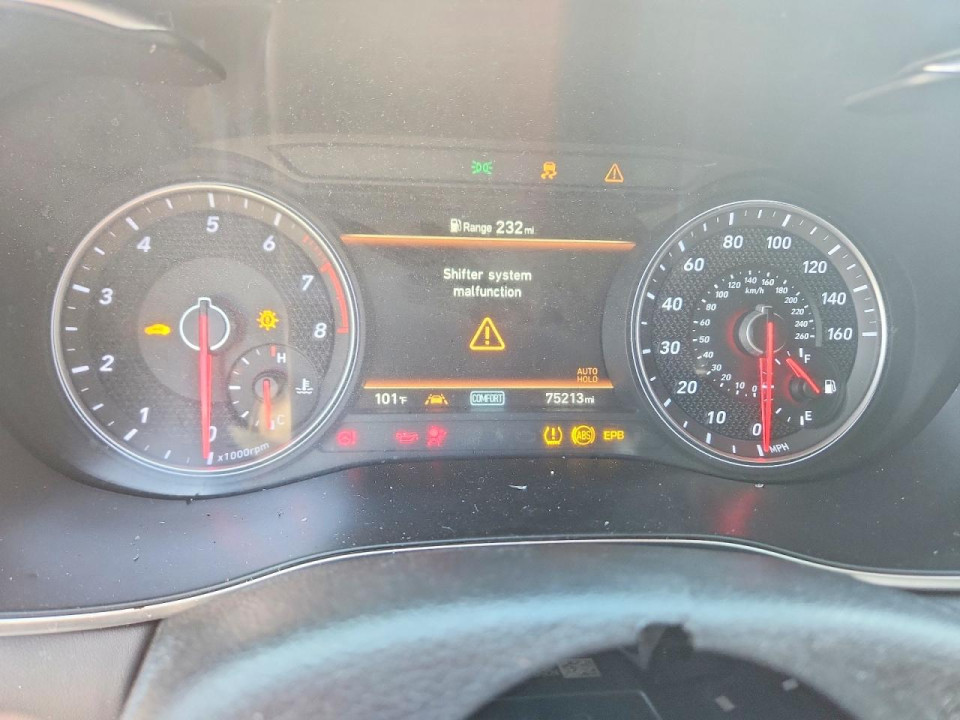 Genesis G70 2021 — Copart